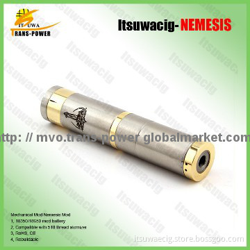 2014 New Mechanical electronic cigarette nemesis mod caravela mod